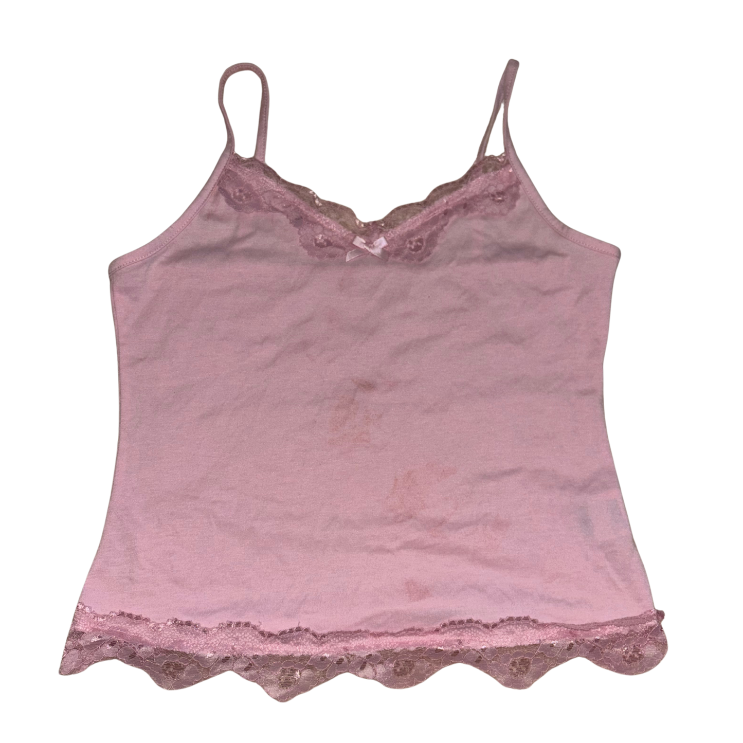 Baby Pink Lace Crop