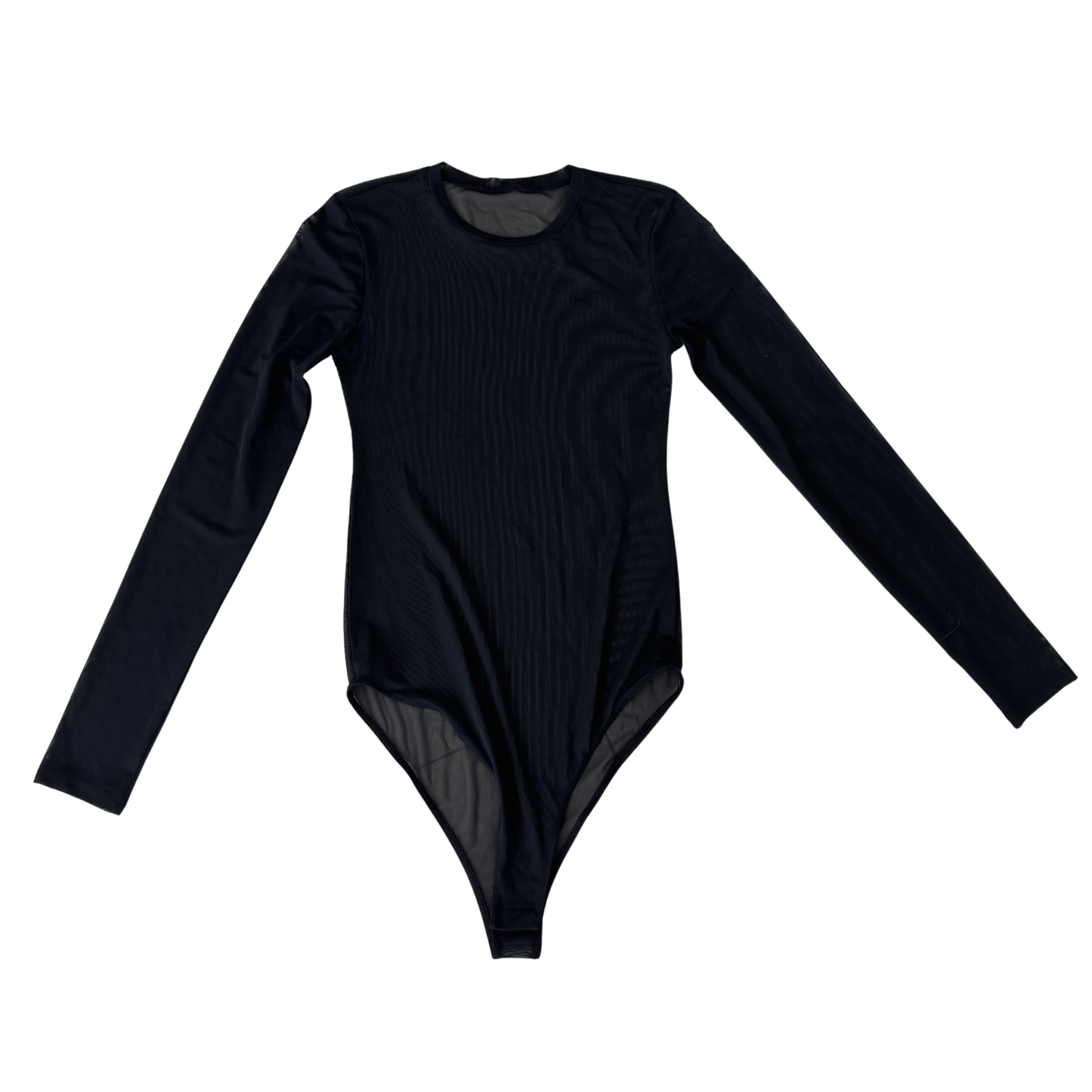 Black Mesh Bodysuit