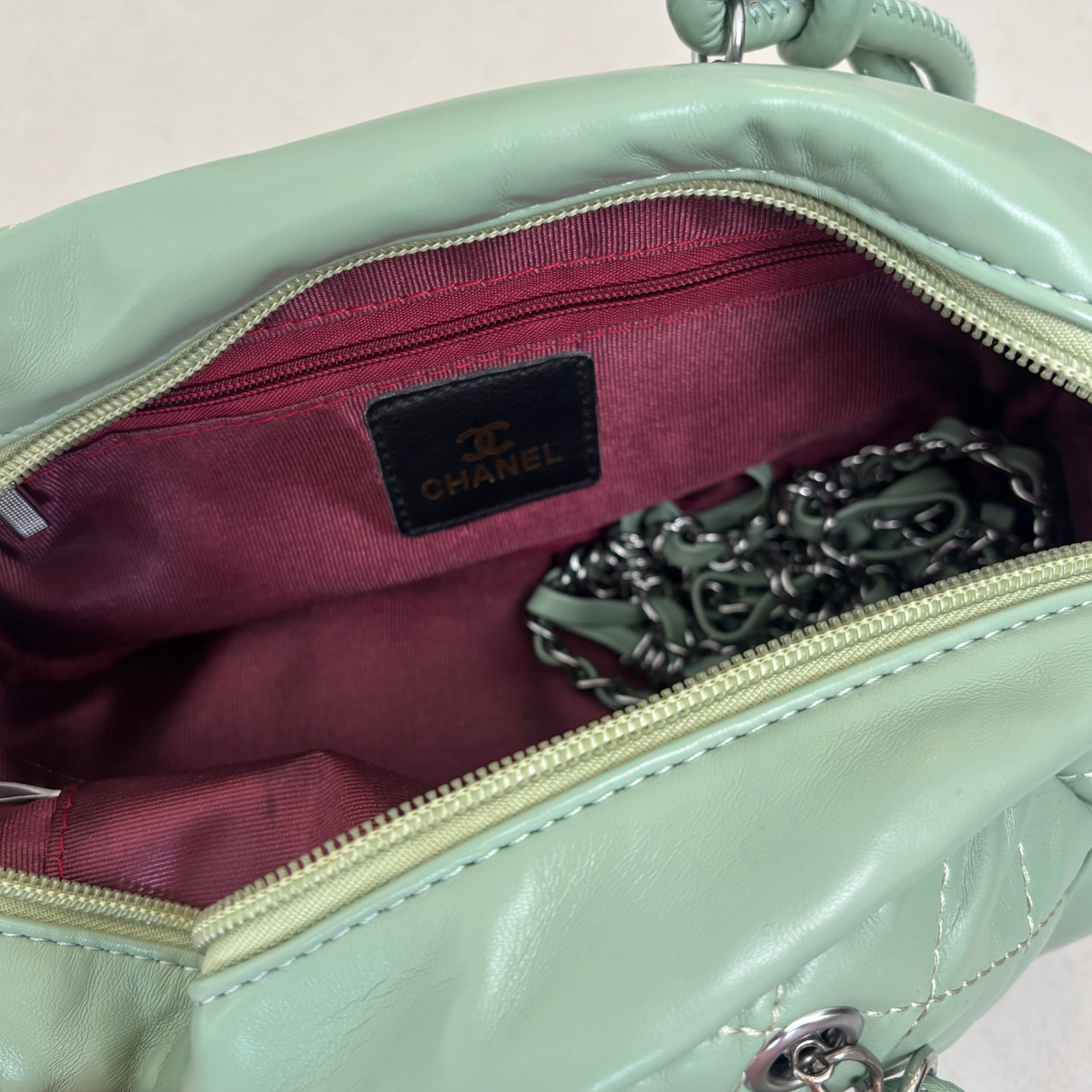 C Blue Mini Hand Bag