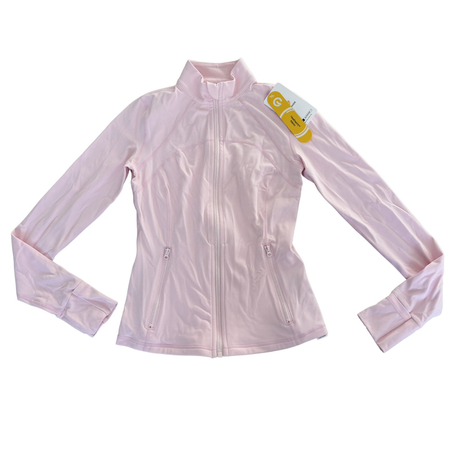 Pink Fitted Gym Jacket