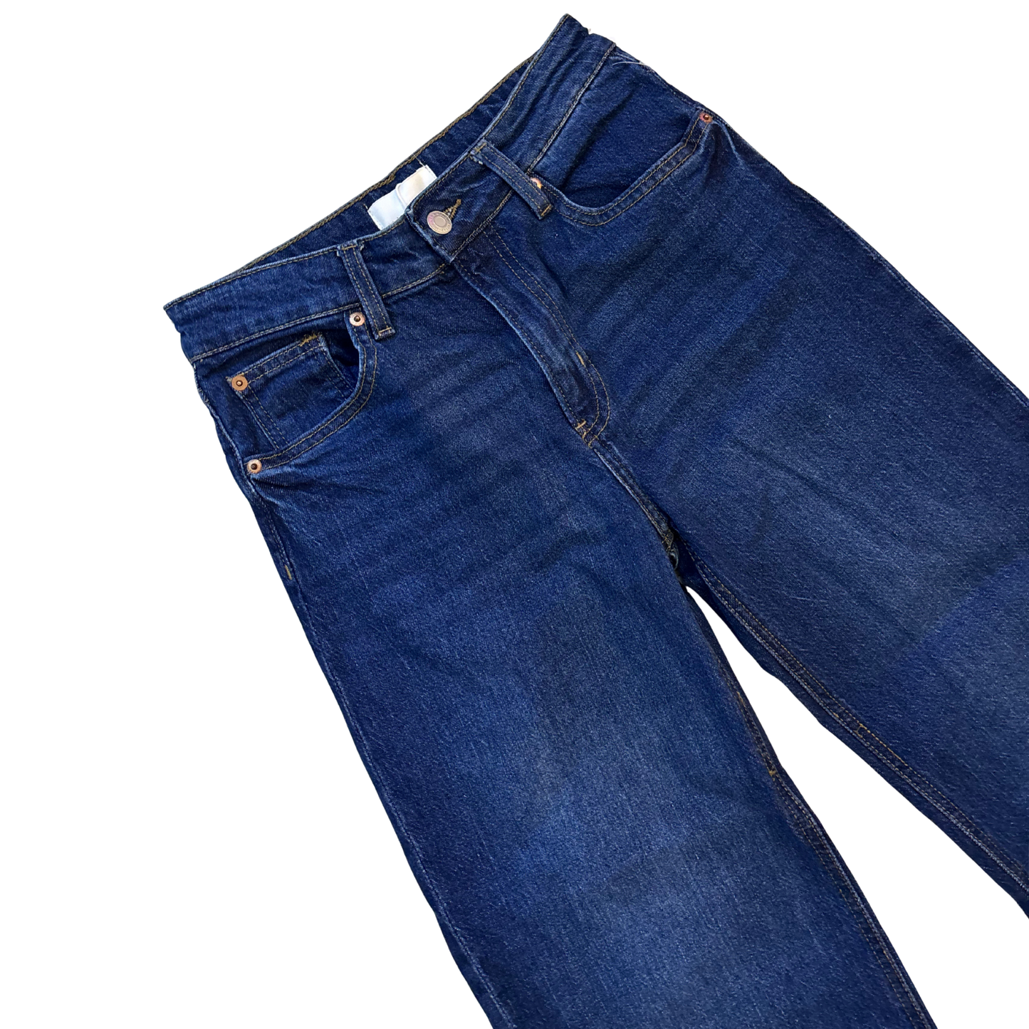 H&M Blue Wide Leg Jeans