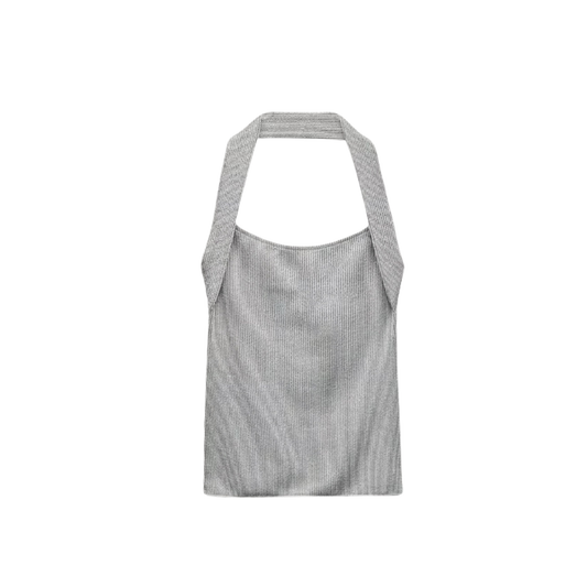 Zara Sparkle Halterneck Top