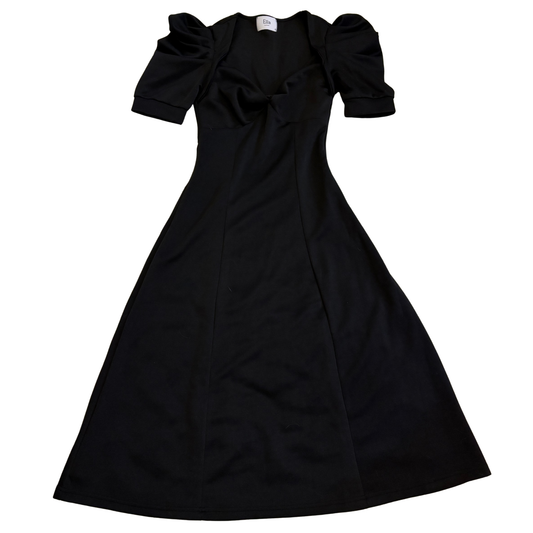 Ella By Namshi Black Midi Dress