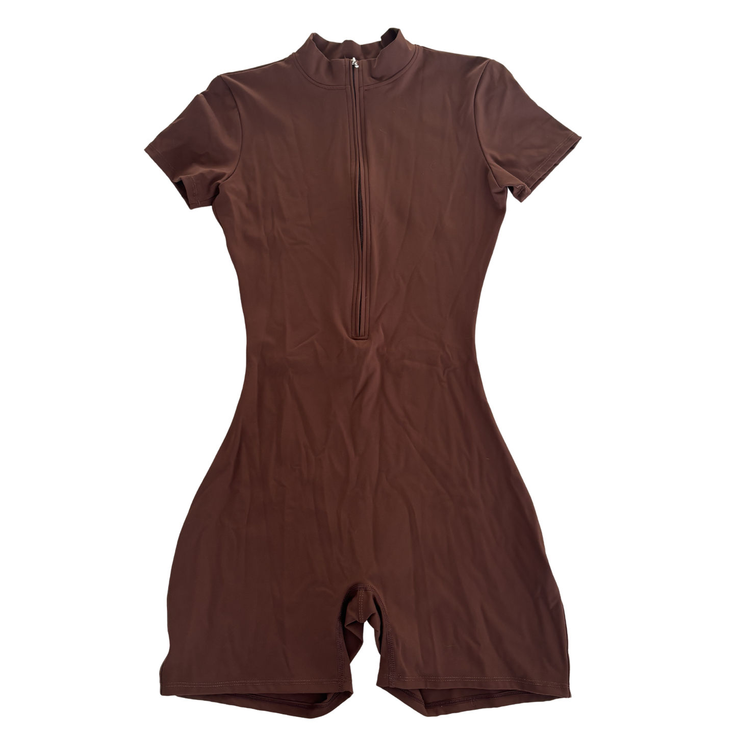 Brown Slinky Unitard
