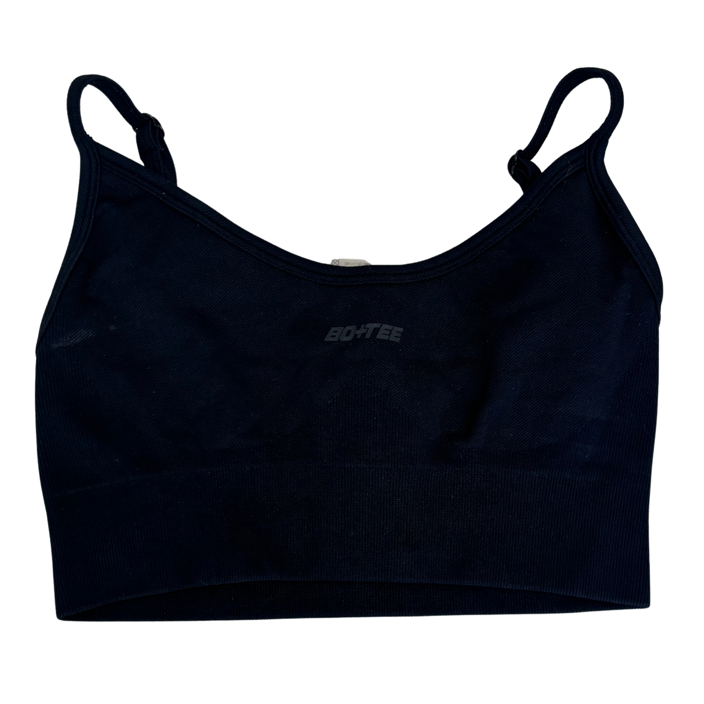 Bo + Tee Black Sports Bra