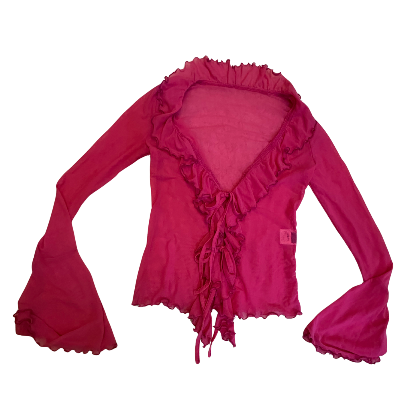Hot Pink Mesh Top