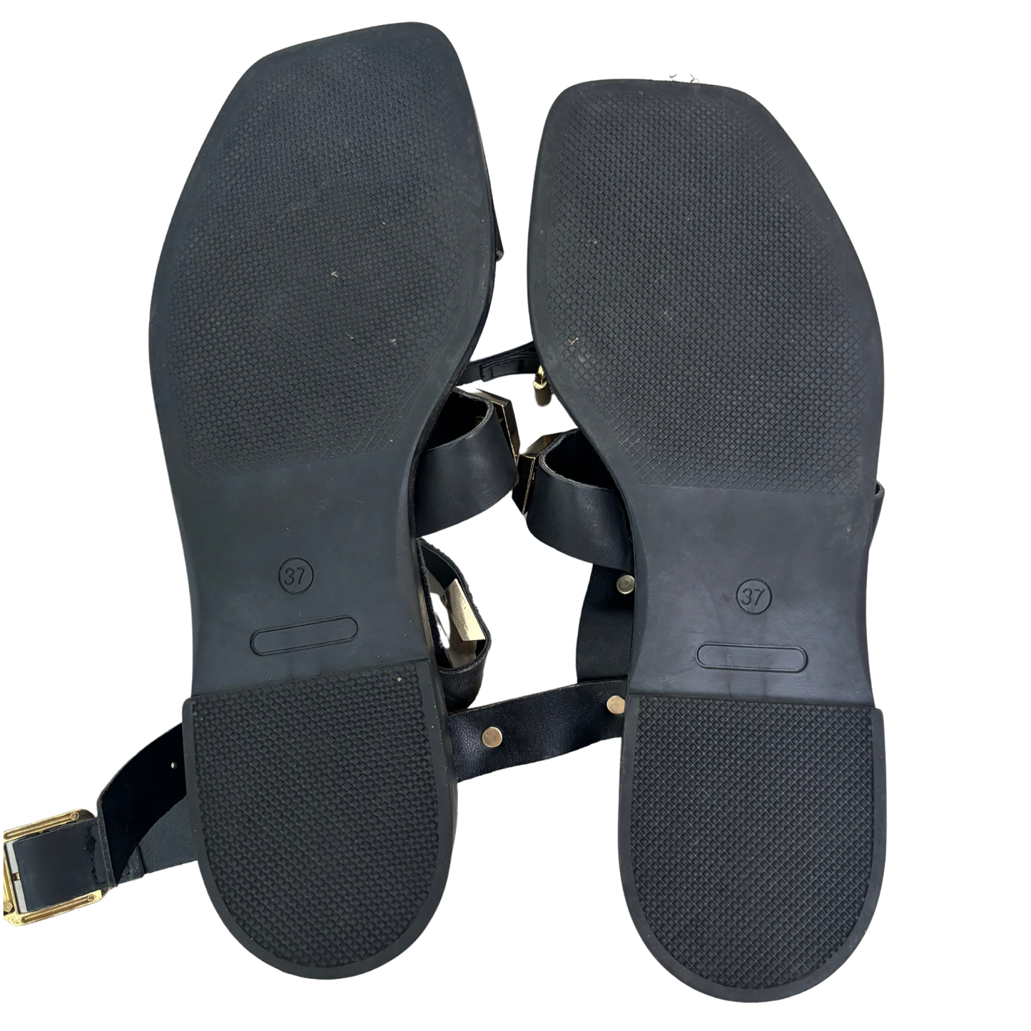 Replay Black Studded Sandals