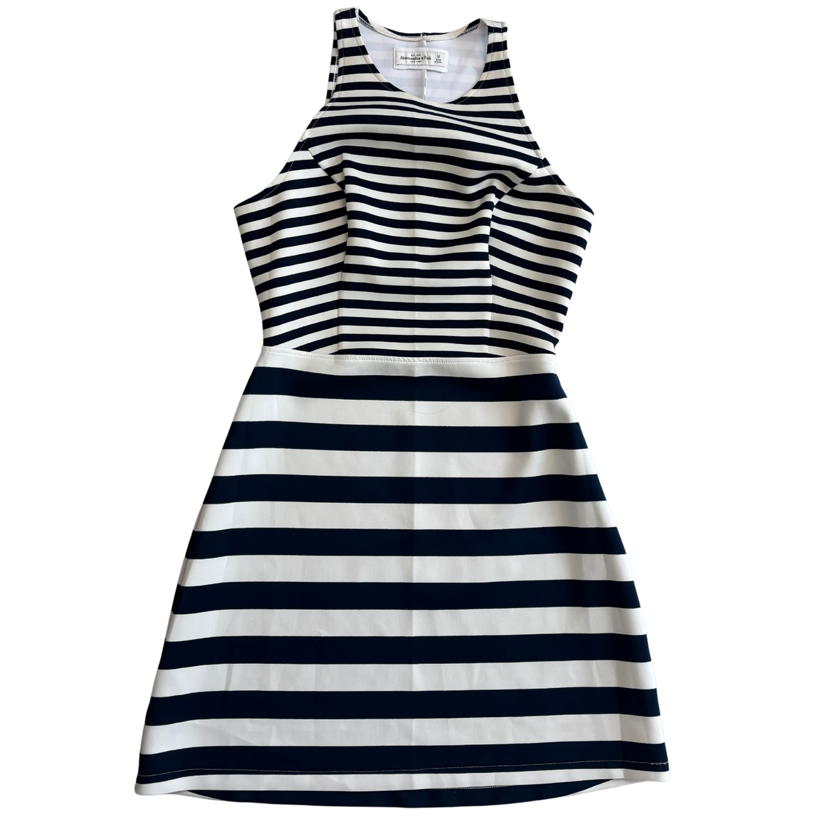 Abercrombie Striped A-Line Mini Dress