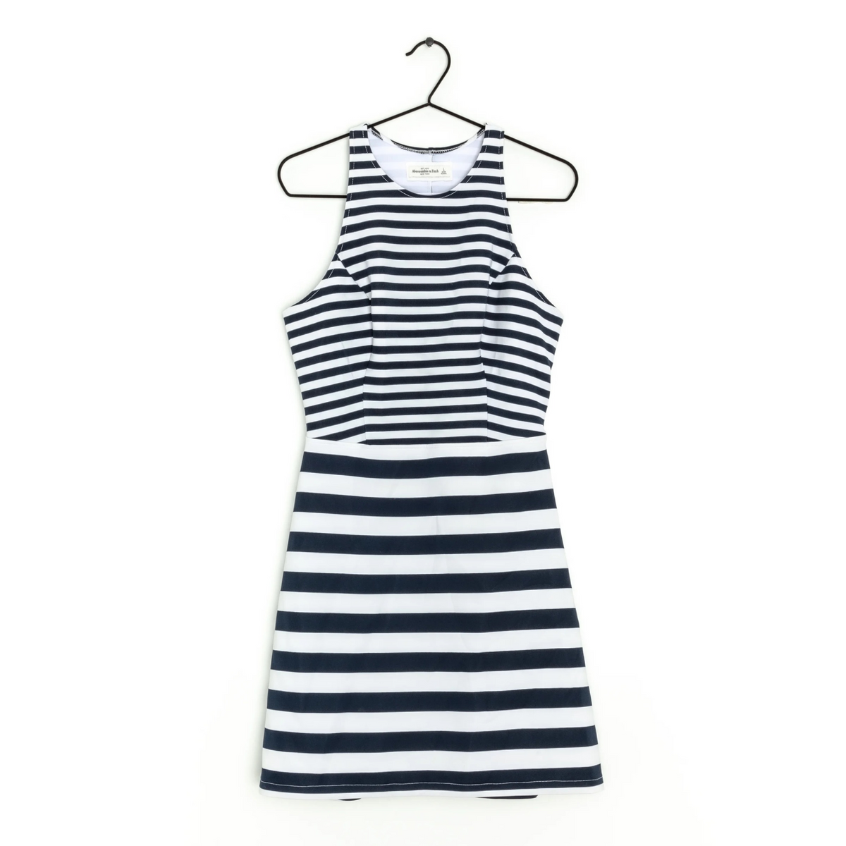 Abercrombie Striped A-Line Mini Dress