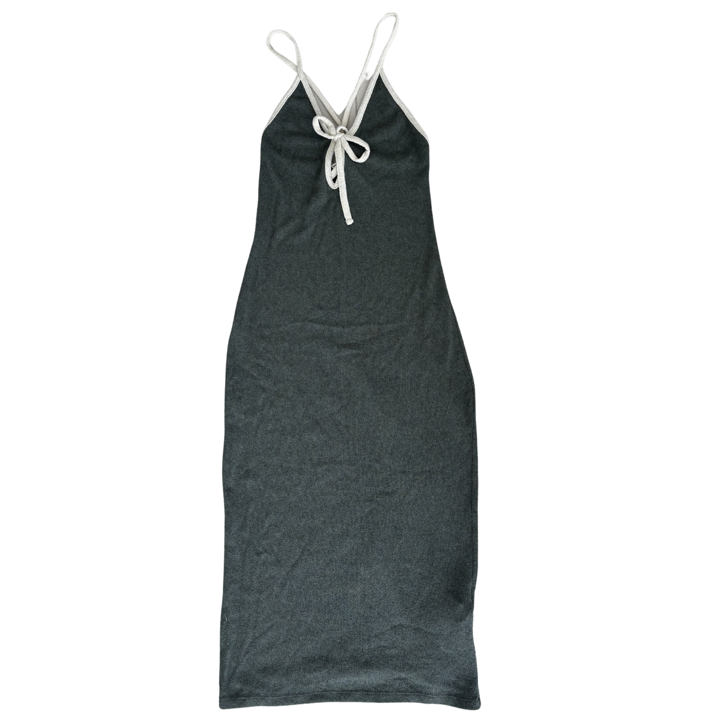 Pull & Bear Green Knitted Maxi Dress