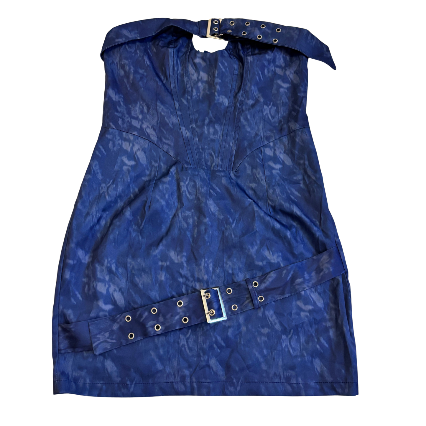 Ego Bandeau Buckle Strap Dress