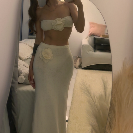 Cream Knit Co-Ord