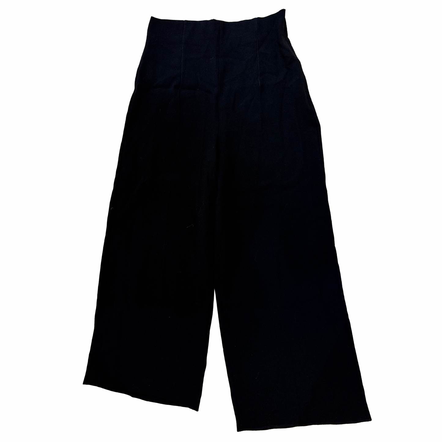 Zara Black High Waisted Trousers