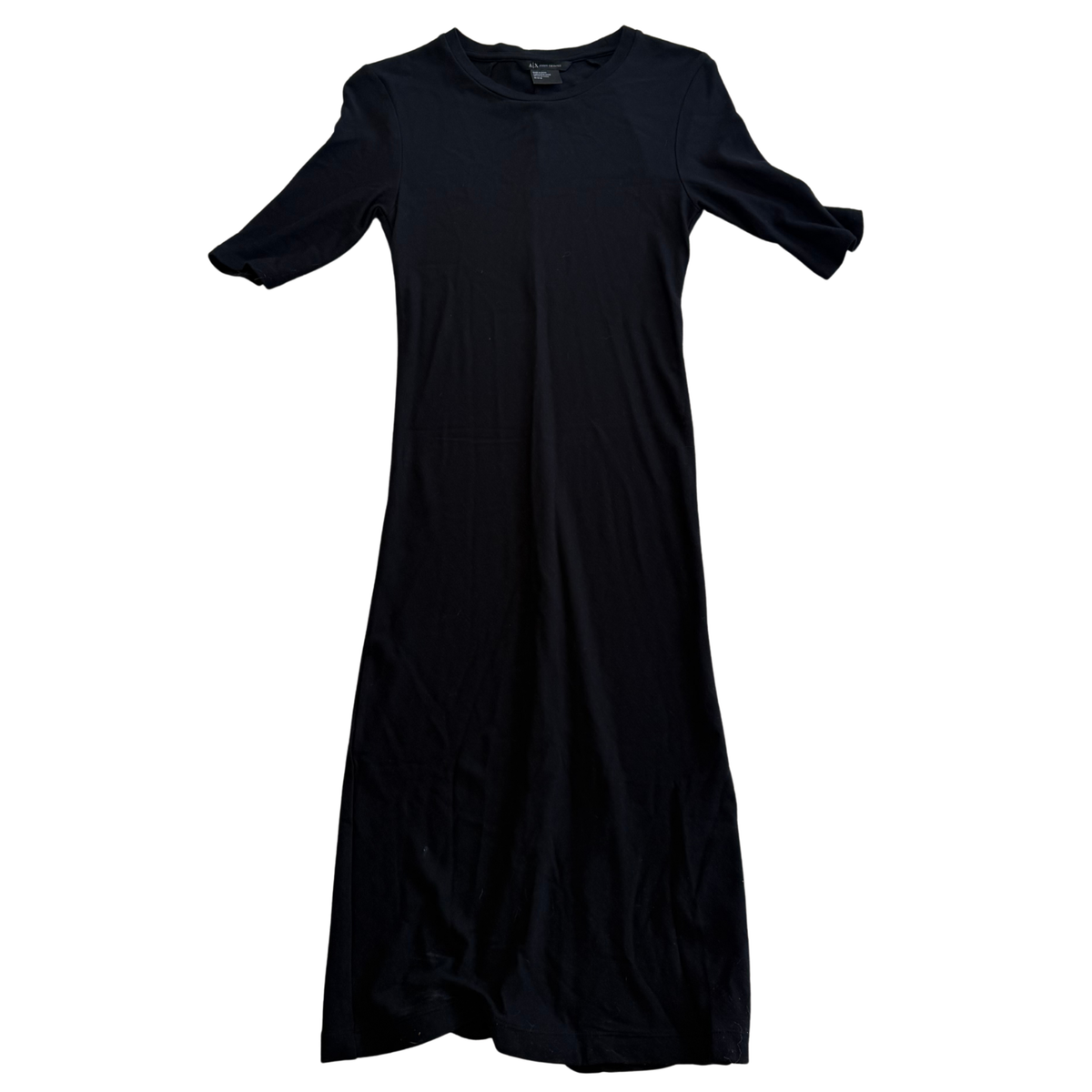 Armani Black T-Shirt Dress