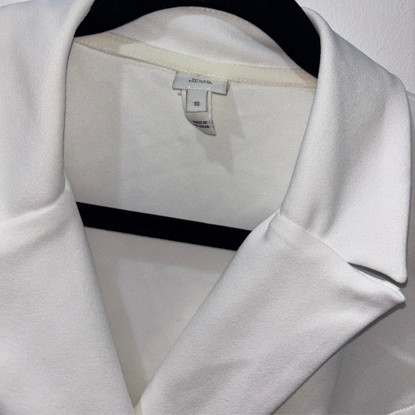 River Island White Button Detail Mini Dress