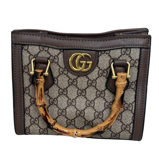 'G’ Monogram Mini Hand Bag