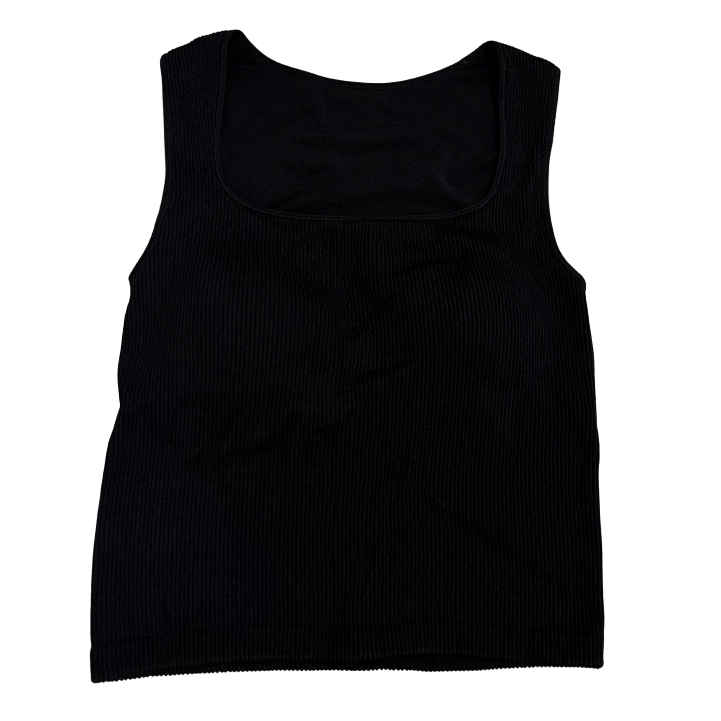 Uniqlo Black Ribbed Top