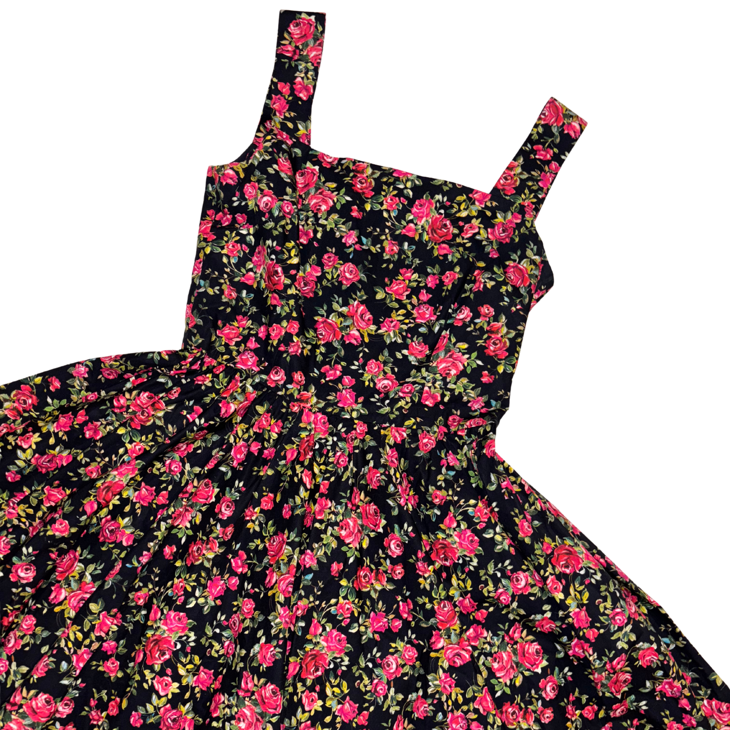 Dolce & Gabbana Poplin Rose Dress