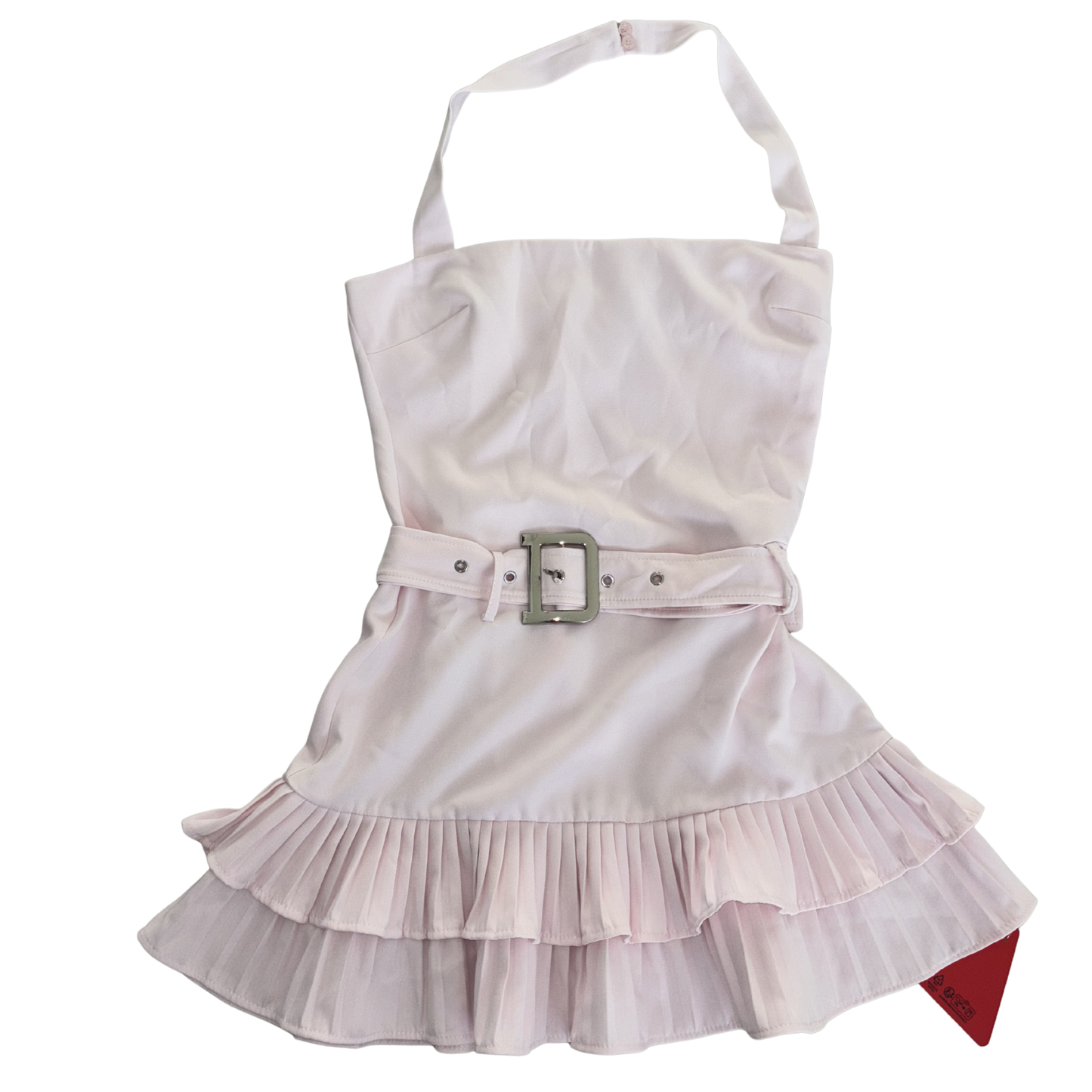 Ego Pink Halterneck Mini Dress