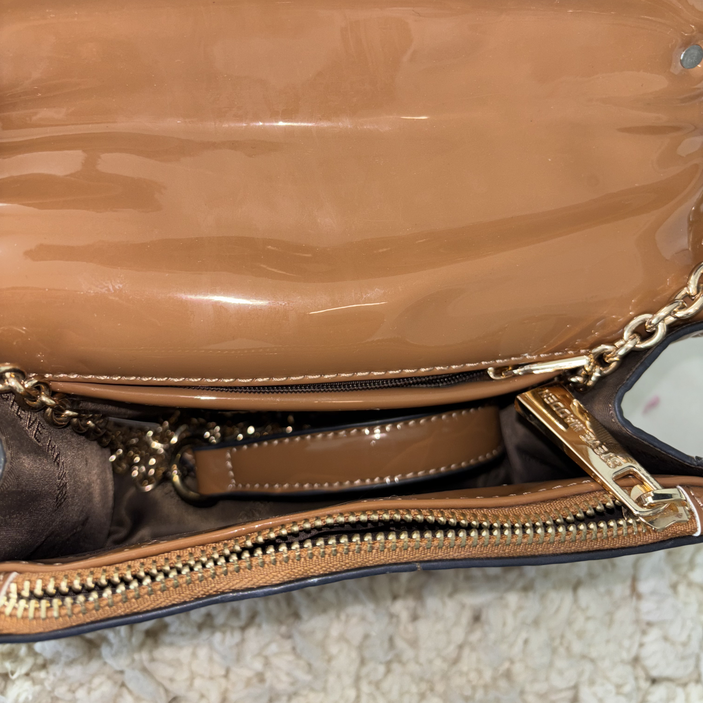 Steve Madden Bronze Studded Bag