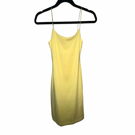 Zara Yellow Mini Dress