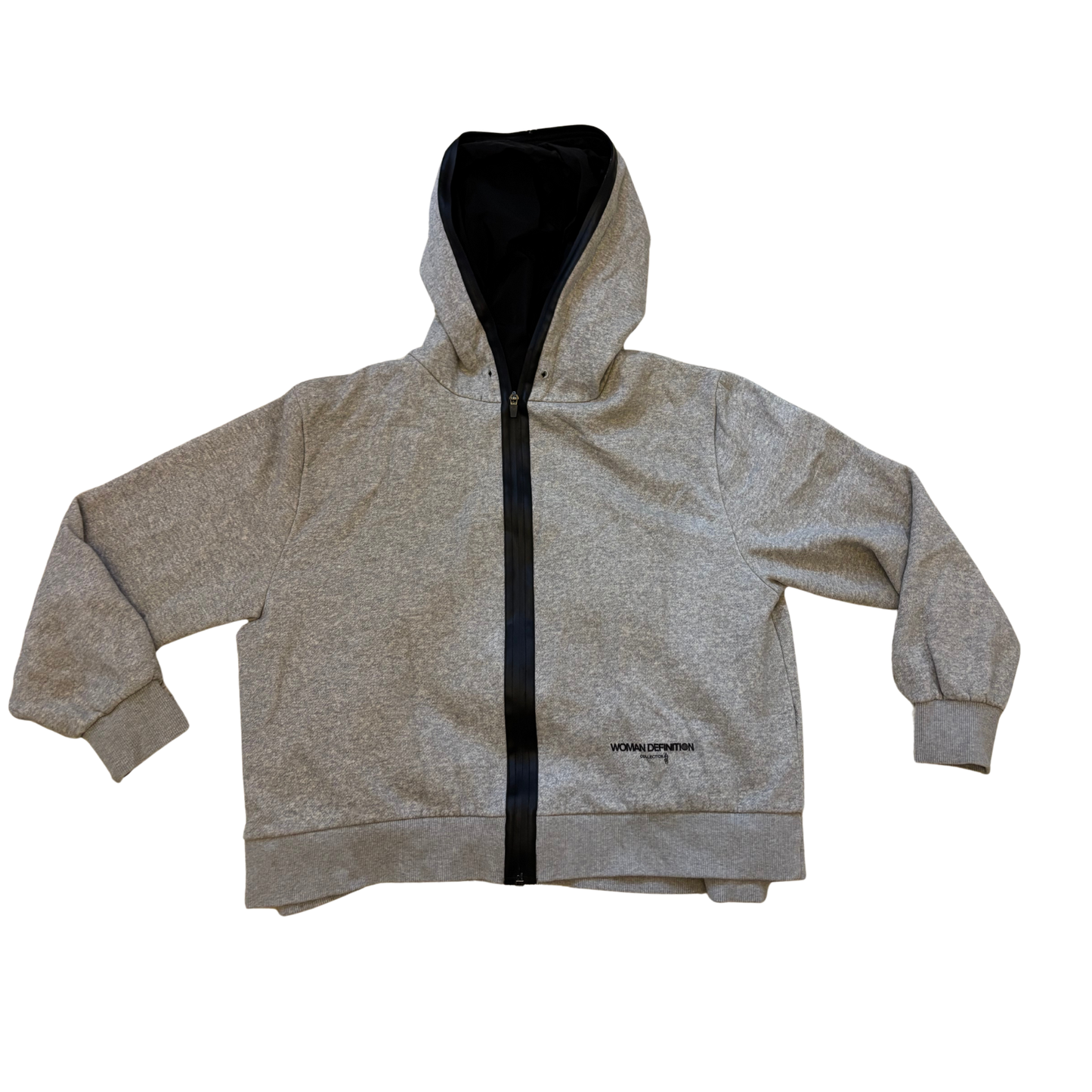 Zara Grey Zip Up Hoodie