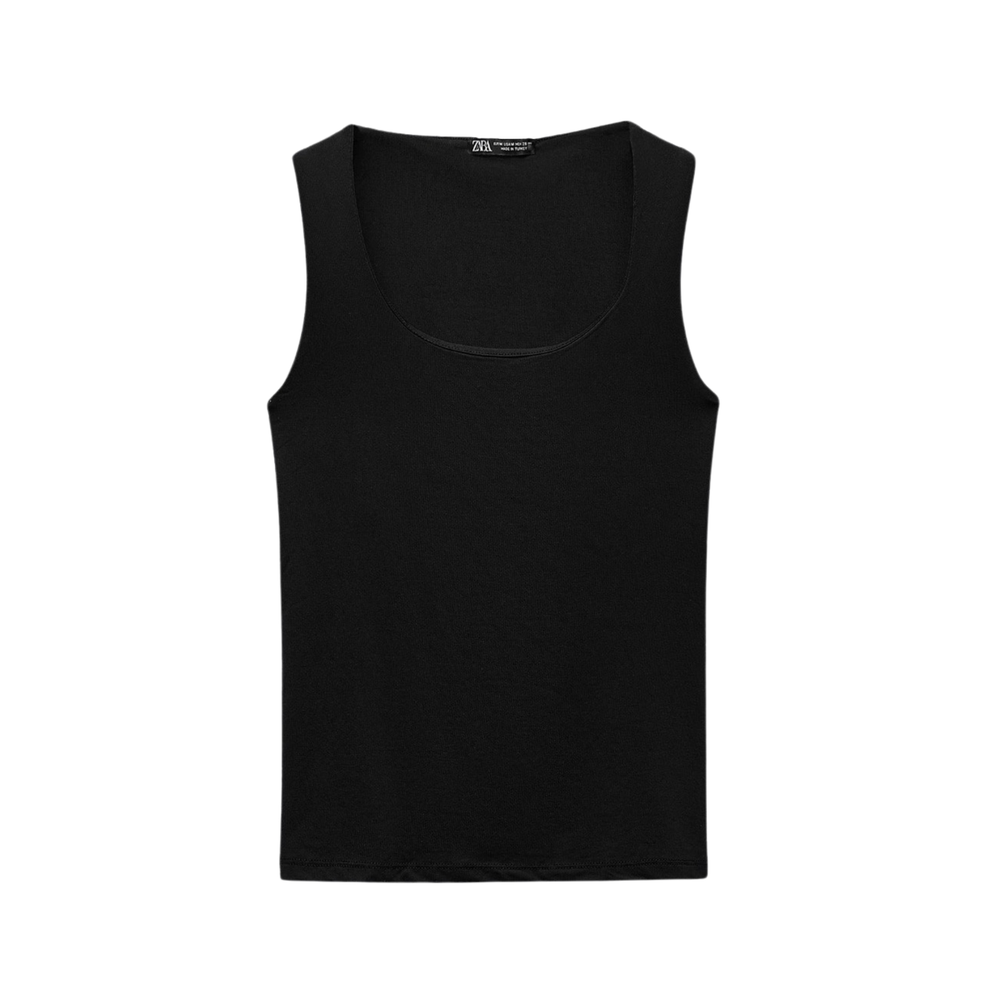 Zara Black Slinky Top