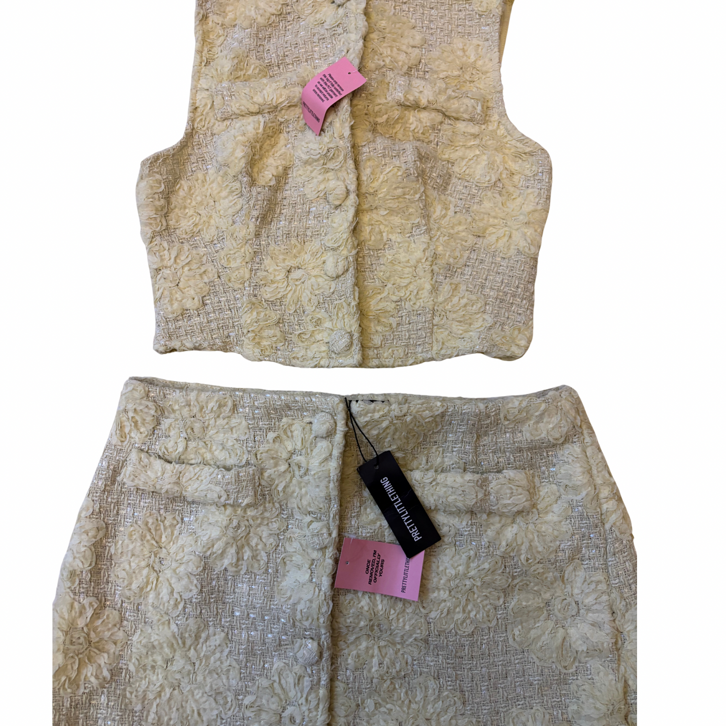 PLT Lemon Floral Boucle Co-Ord