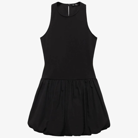 Mango Black Mini Dress