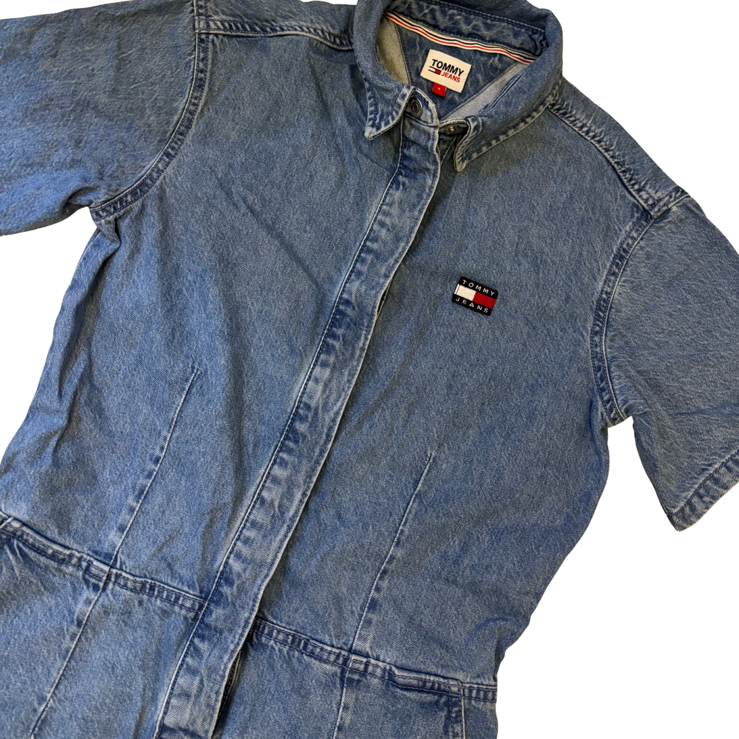 Tommy Jeans Denim Playsuit
