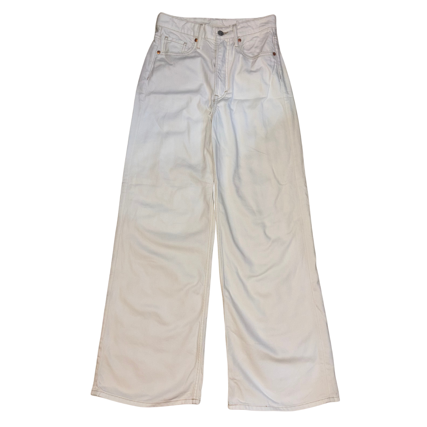 H&M Curvy Fit Wide Leg Jeans