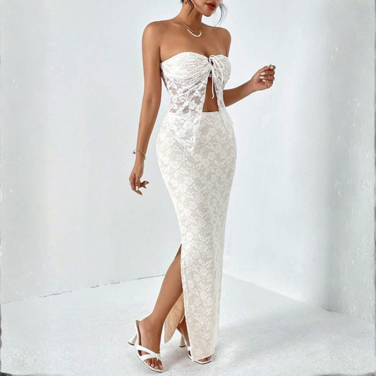 White Lace Co-Ord