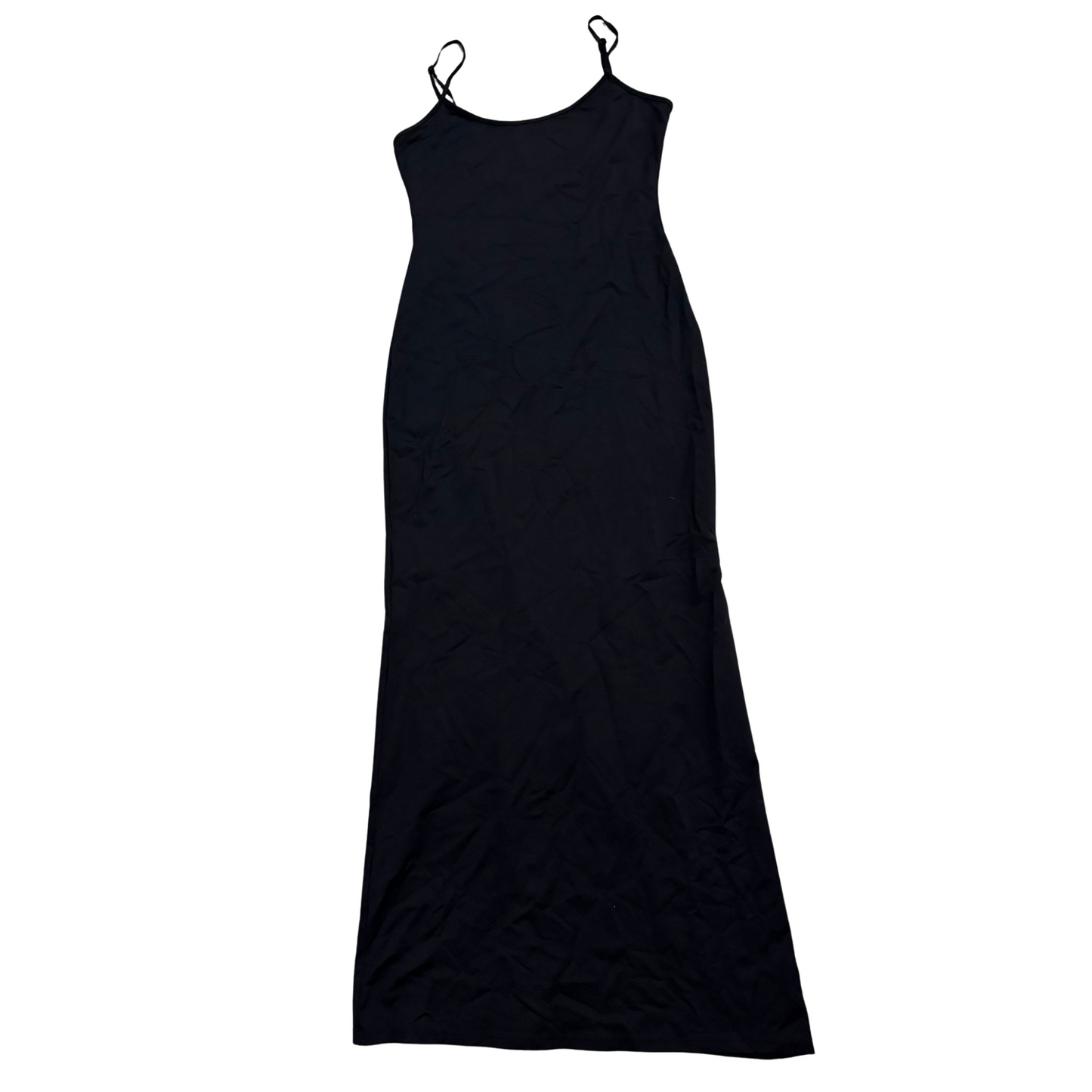 Bershka Black Slinky Maxi Dress