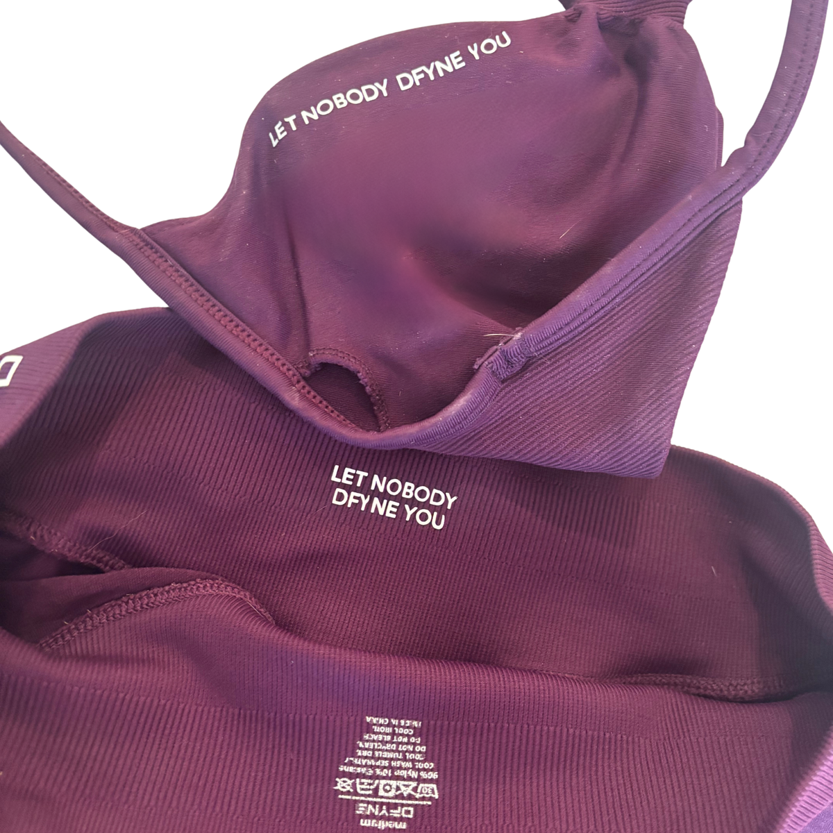 DFYNE Purple Gym Set