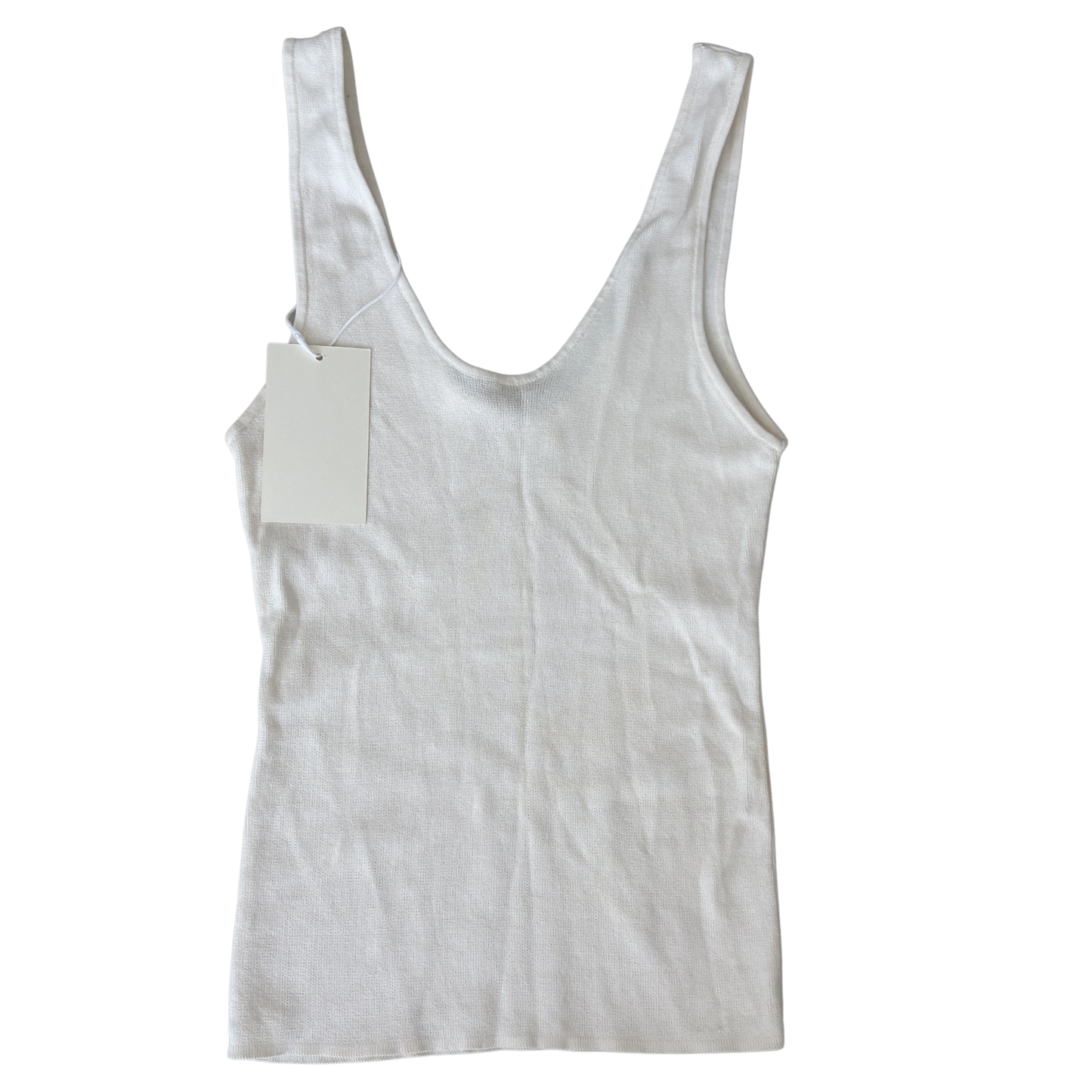 Jacqueline De Yong White Knit Top