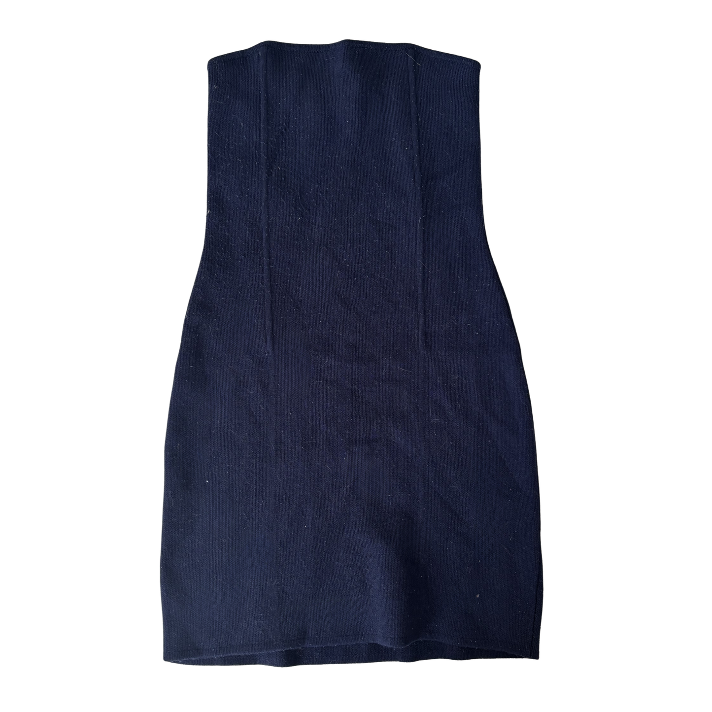 Ava & Eve Navy Corset Mini Dress