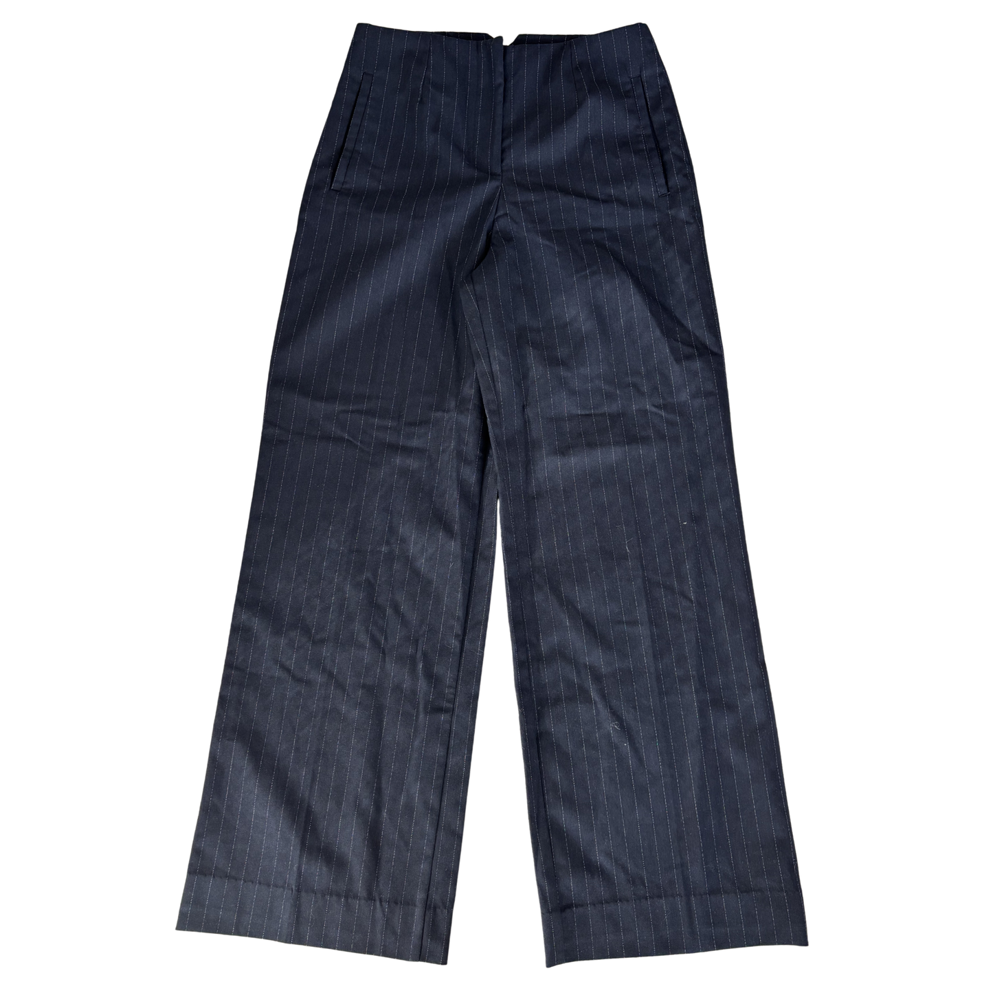Koton Navy Pinstripe Trousers