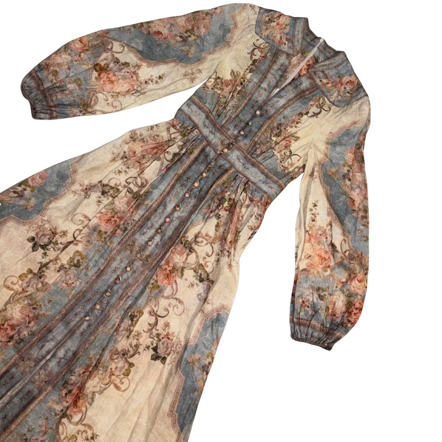 Zimmermann August Plunge Maxi Dress