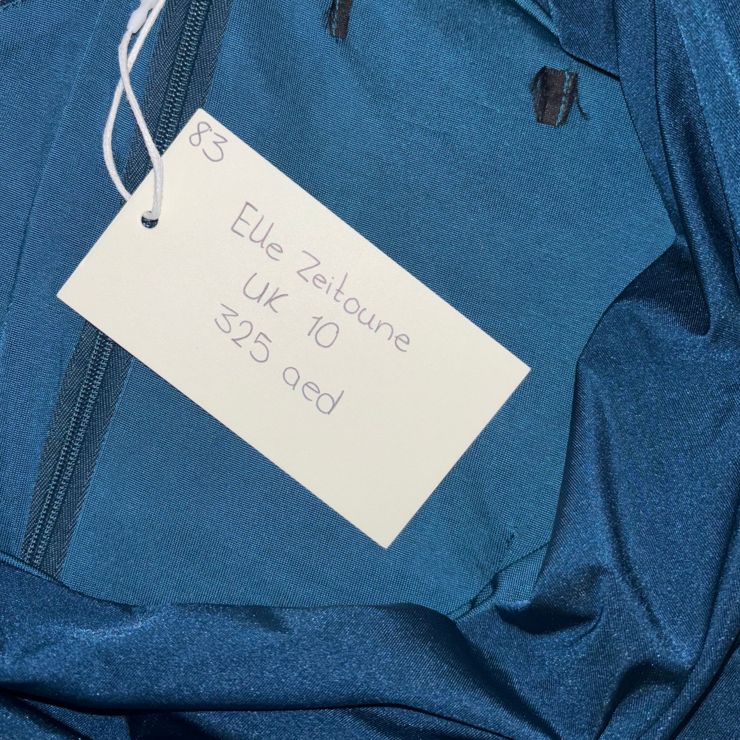 Elle Zeitoune 'Baki' Blue Dress