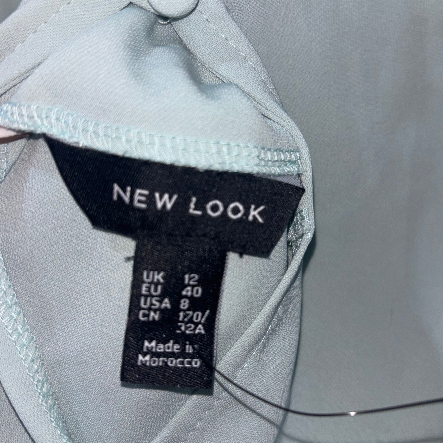 New Look Blue Halterneck Top