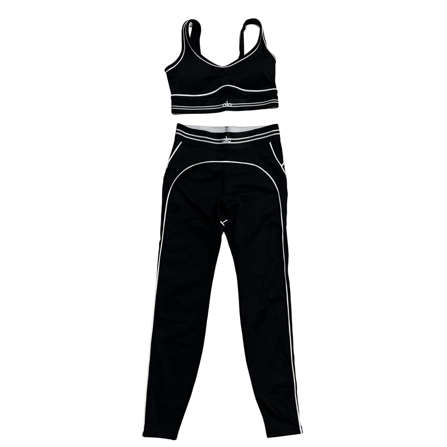 Alo Black Gym Set
