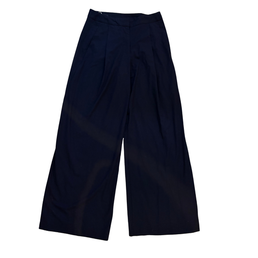 Zara Navy Blue Wide Leg Trousers