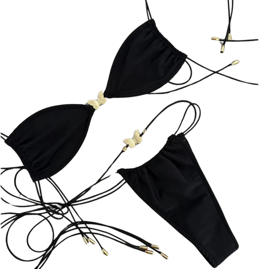 Black Butterfly Bikini
