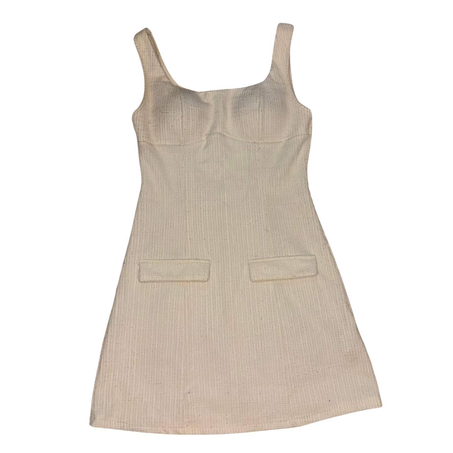 Cream Suit-Style Dress
