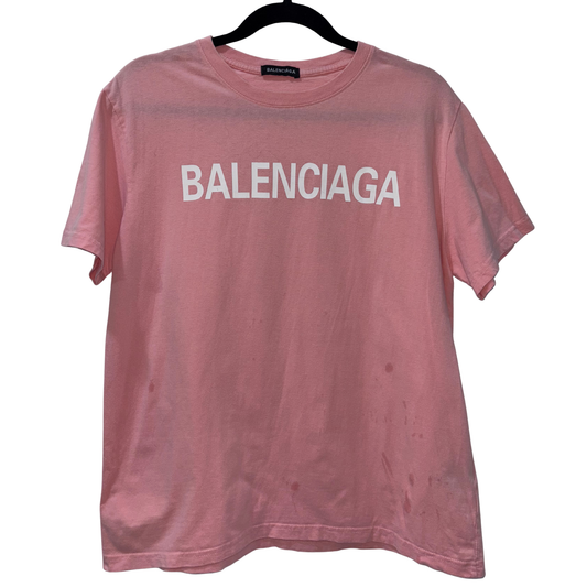 Pink Balenciaga Inspired T-Shirt