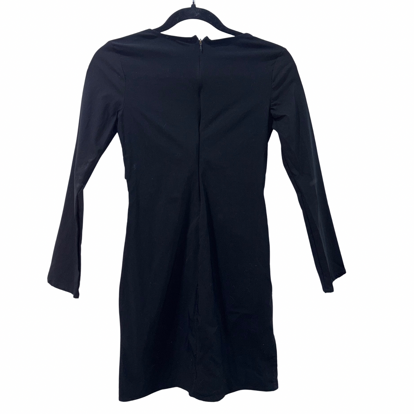 Bershka Black Cut Out Mini Dress