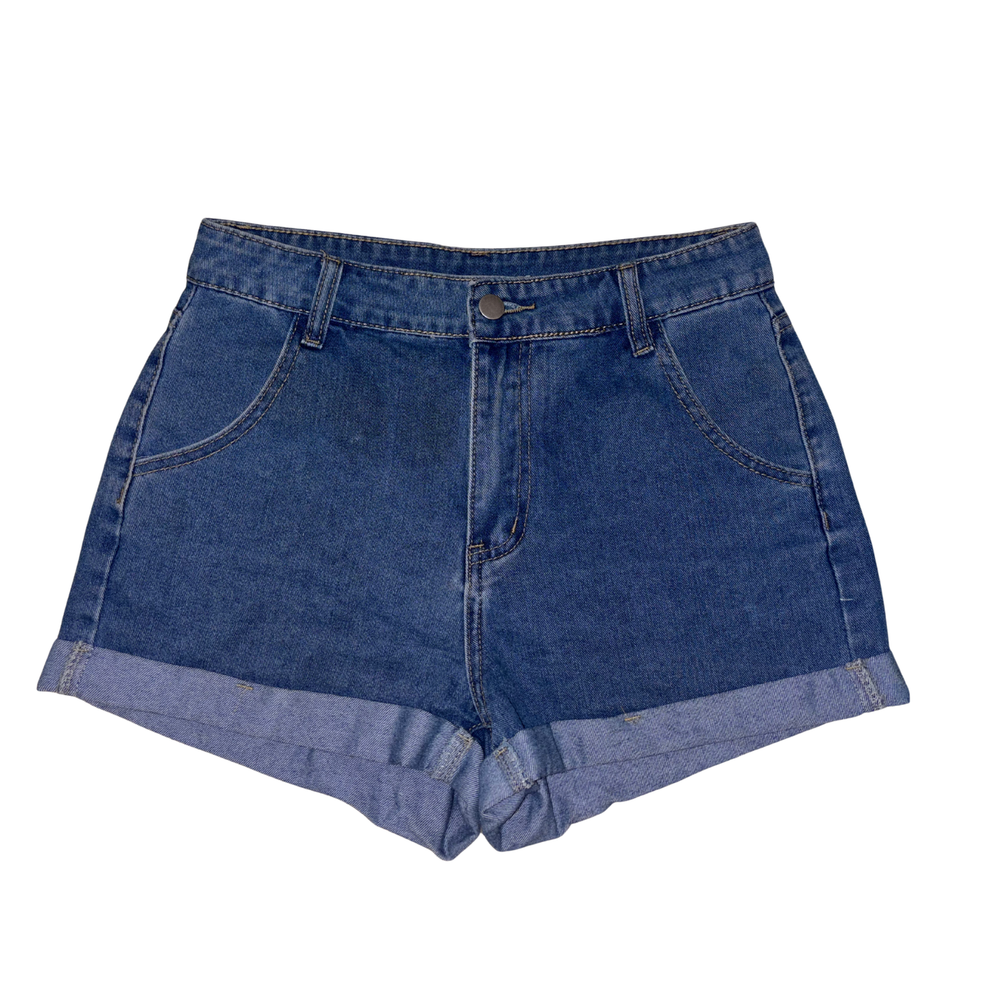 Blue Denim Shorts