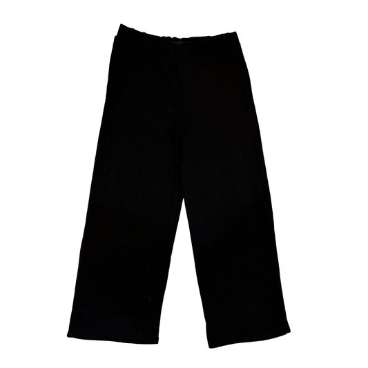 Lefties Black Wide Leg Sweatpants