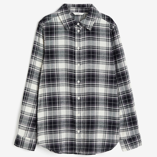H&M Checkered Button Up Shirt