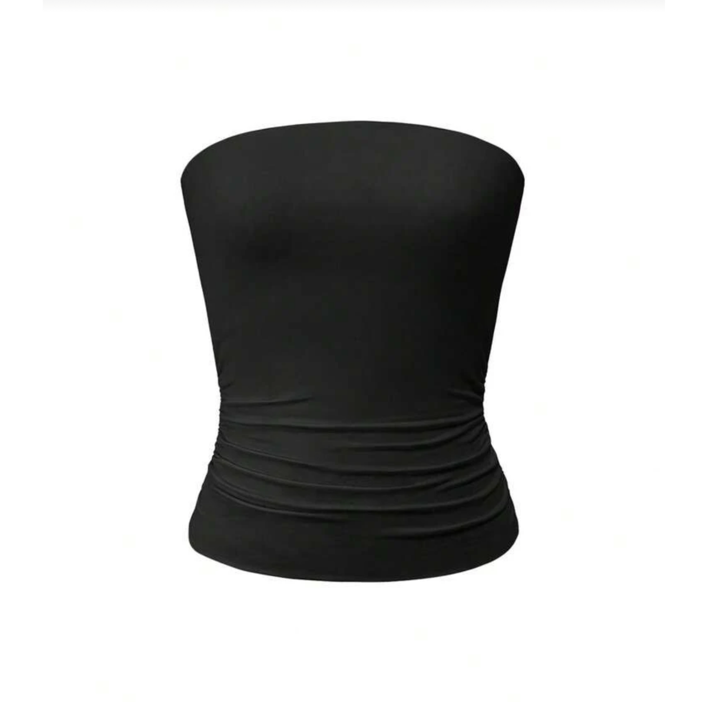 Black Bandeau Top